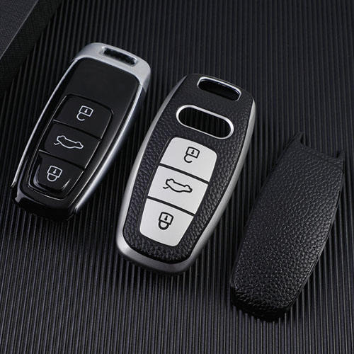 For Audi 3 button TPU protective key case, please choose the color