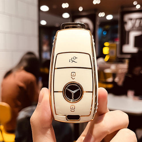 For Benz 3 button TPU protective key case, please choose the model (A/B/C)