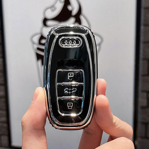 For Audi 3 button TPU protective key case, please choose the color