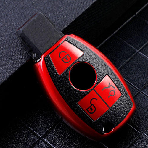 For Benz 3 button TPU protective key case, please choose the color