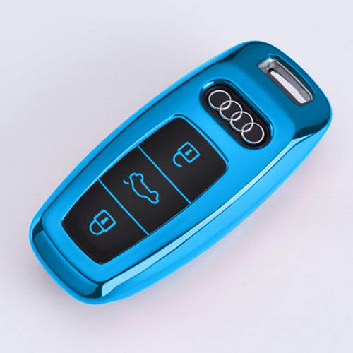 For Audi 3 button TPU protective key case, please choose the color