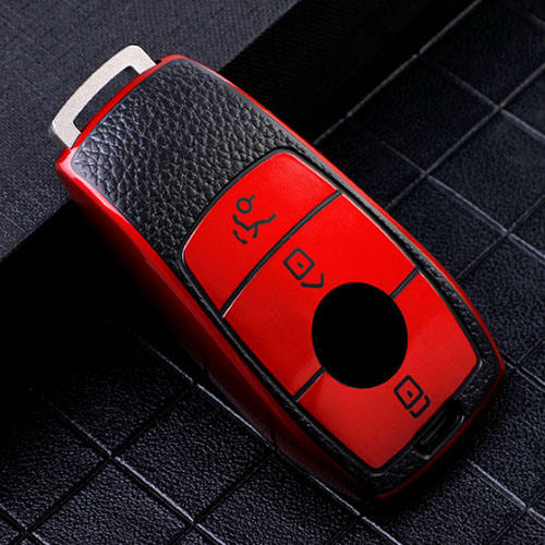 For Benz 3 button TPU protective key case, please choose the color