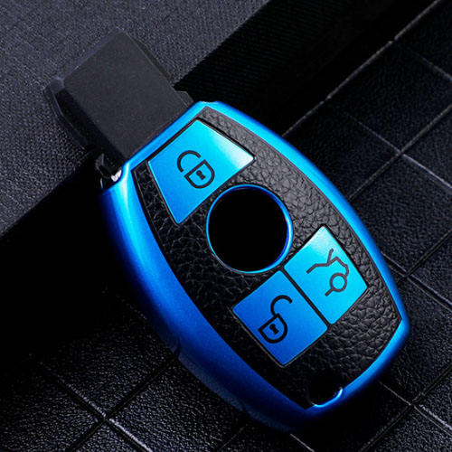 For Benz 3 button TPU protective key case, please choose the color