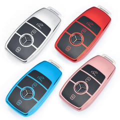 For Benz 3 button TPU protective key case, please choose the color