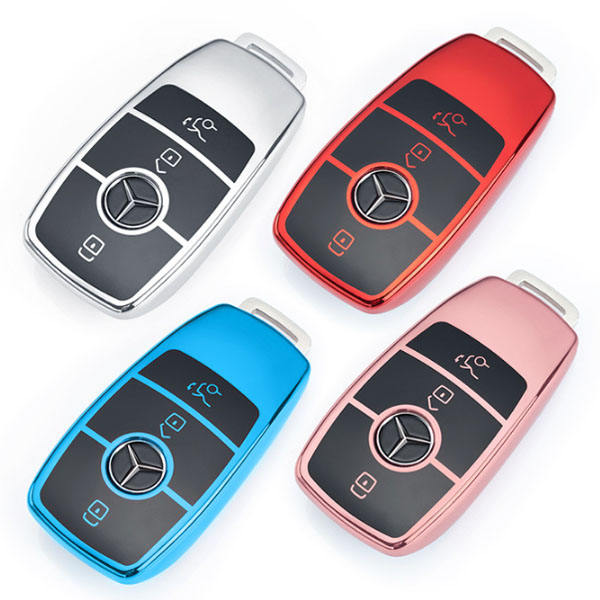 For Benz 3 button TPU protective key case, please choose the color