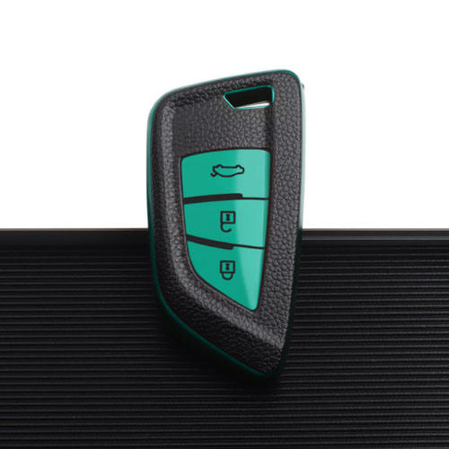 For Bmw 3 button TPU protective key case, please choose the color