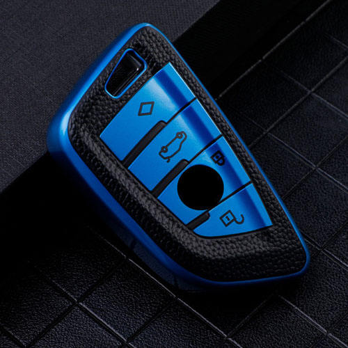 For Bmw 4 button TPU protective key case, please choose the color