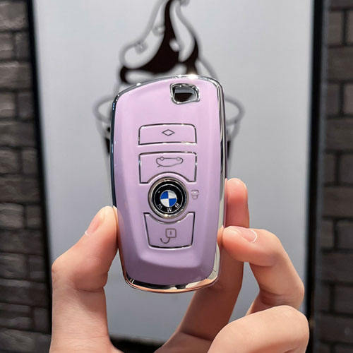 For Bmw 4 button TPU protective key case, please choose the color