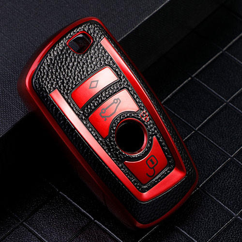 For Bmw 4 button TPU protective key case, please choose the color