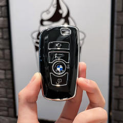 For Bmw 4 button TPU protective key case, please choose the color