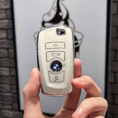 For Bmw 4 button TPU protective key case, please choose the color