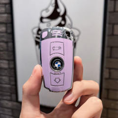 For Bmw 3 button TPU protective key case, please choose the color