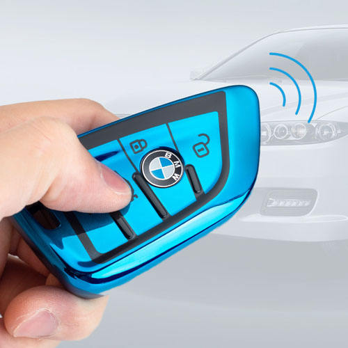 For Bmw 4 button TPU protective key case, please choose the color