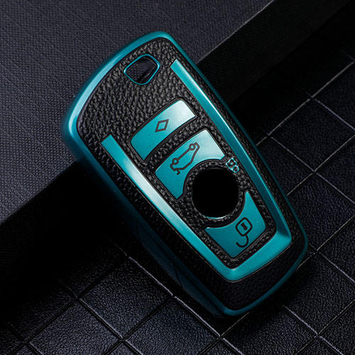 For Bmw 4 button TPU protective key case, please choose the color