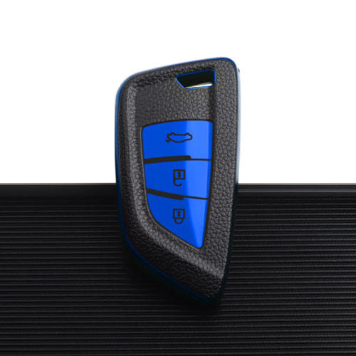 For Bmw 3 button TPU protective key case, please choose the color