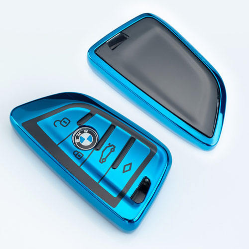 For Bmw 4 button TPU protective key case, please choose the color