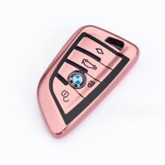 For Bmw 4 button TPU protective key case, please choose the color