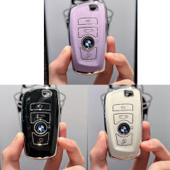 For Bmw 4 button TPU protective key case, please choose the color