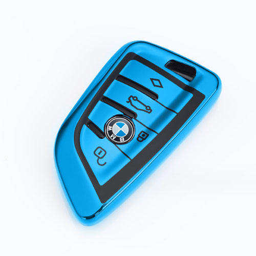 For Bmw 4 button TPU protective key case, please choose the color
