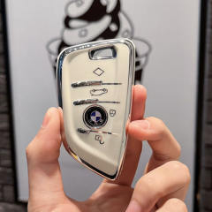 For Bmw 4 button TPU protective key case, please choose the color