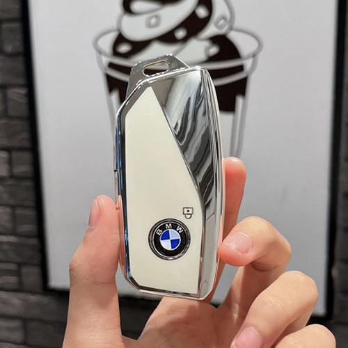 For Bmw 3 button TPU protective key case, please choose the color