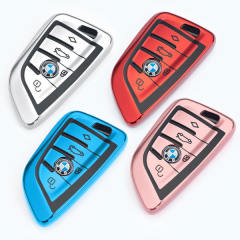 For Bmw 4 button TPU protective key case, please choose the color