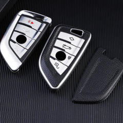 For Bmw 4 button TPU protective key case, please choose the color