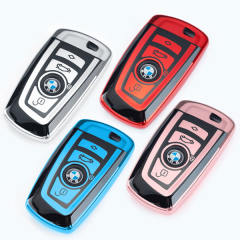 For Bmw 4 button TPU protective key case, please choose the color