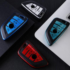 For Bmw 4 button TPU protective key case, please choose the color