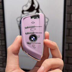 For Bmw 4 button TPU protective key case, please choose the color