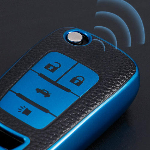 For Chevrolet 4 button TPU protective key case, please choose the color