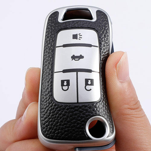For Chevrolet 4 button TPU protective key case, please choose the color