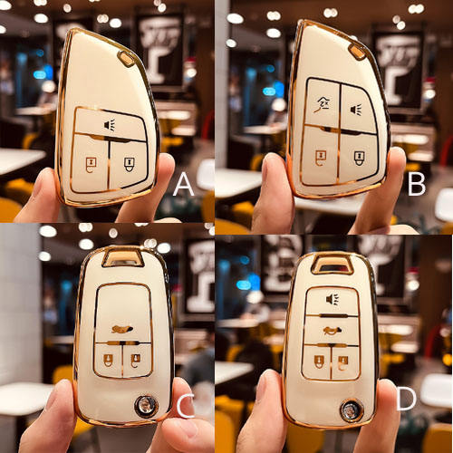 For Buick 3/4 button TPU protective key case, please choose the model (A/B/C/D)