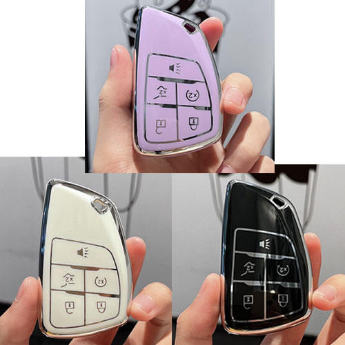 For Buick 5 button TPU protective key case, please choose the color