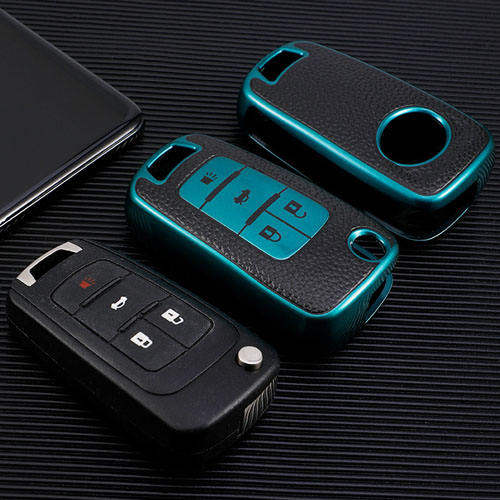 For Chevrolet 4 button TPU protective key case, please choose the color