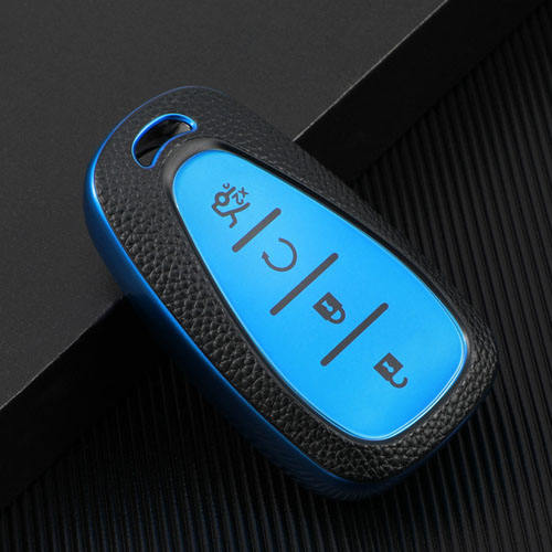 For Chevrolet 4 button TPU protective key case, please choose the color