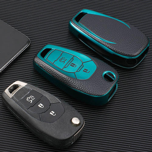 For Chevrolet 3 button TPU protective key case, please choose the color