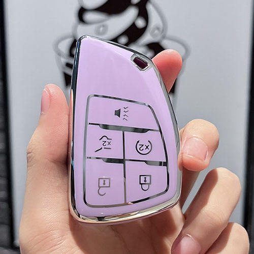 For Buick 5 button TPU protective key case, please choose the color