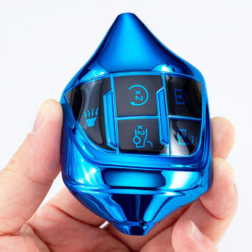 For Cadillac 5 button TPU protective key case, please choose the color