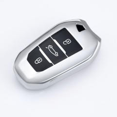 For Citroen 3 button TPU protective key case, please choose the color