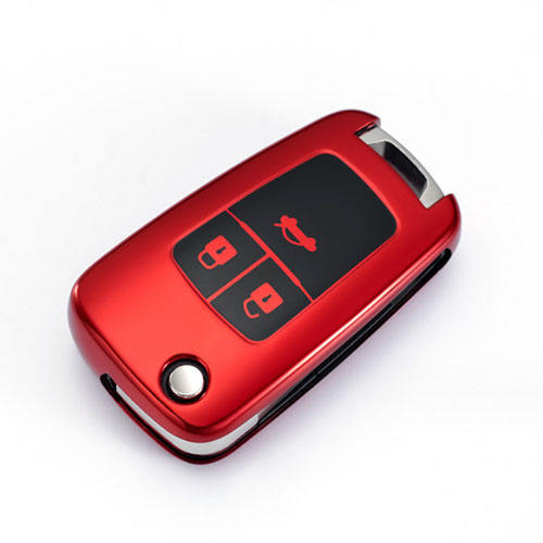 For Chevrolet 3 button TPU protective key case, please choose the color