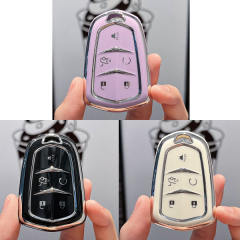 For Cadillac 5 button TPU protective key case, please choose the color