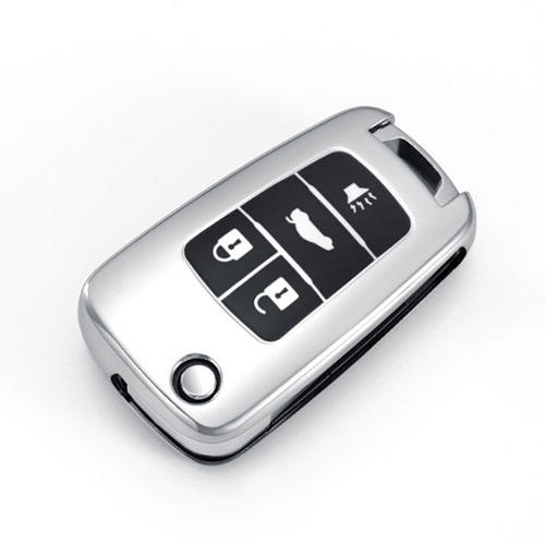 For Chevrolet 4 button TPU protective key case, please choose the color