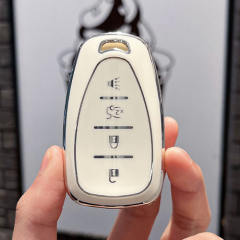 For Chevrolet 4 button TPU protective key case, please choose the color
