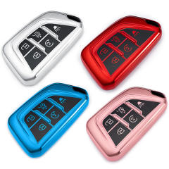 For Cadillac 5 button TPU protective key case, please choose the color