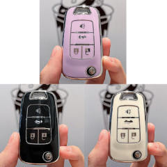For Chevrolet 4 button TPU protective key case, please choose the color