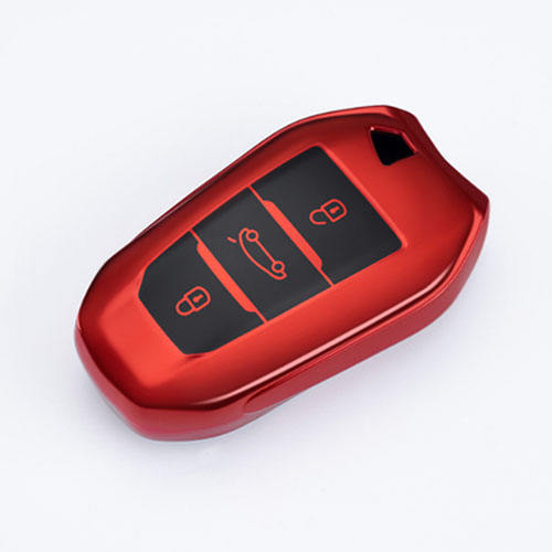 For Citroen 3 button TPU protective key case, please choose the color