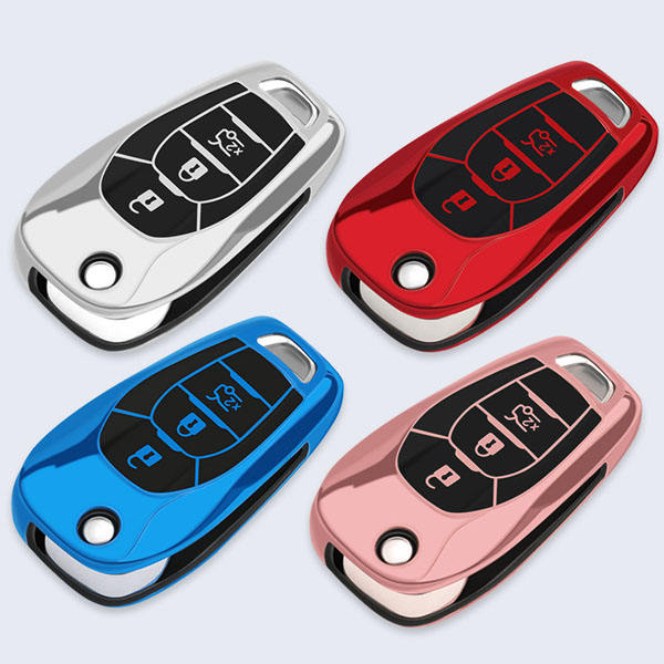 For Chevrolet 3 button TPU protective key case, please choose the color