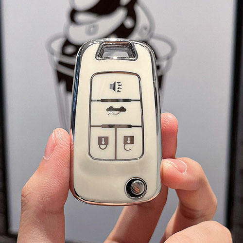 For Chevrolet 4 button TPU protective key case, please choose the color