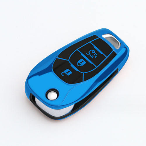 For Chevrolet 3 button TPU protective key case, please choose the color